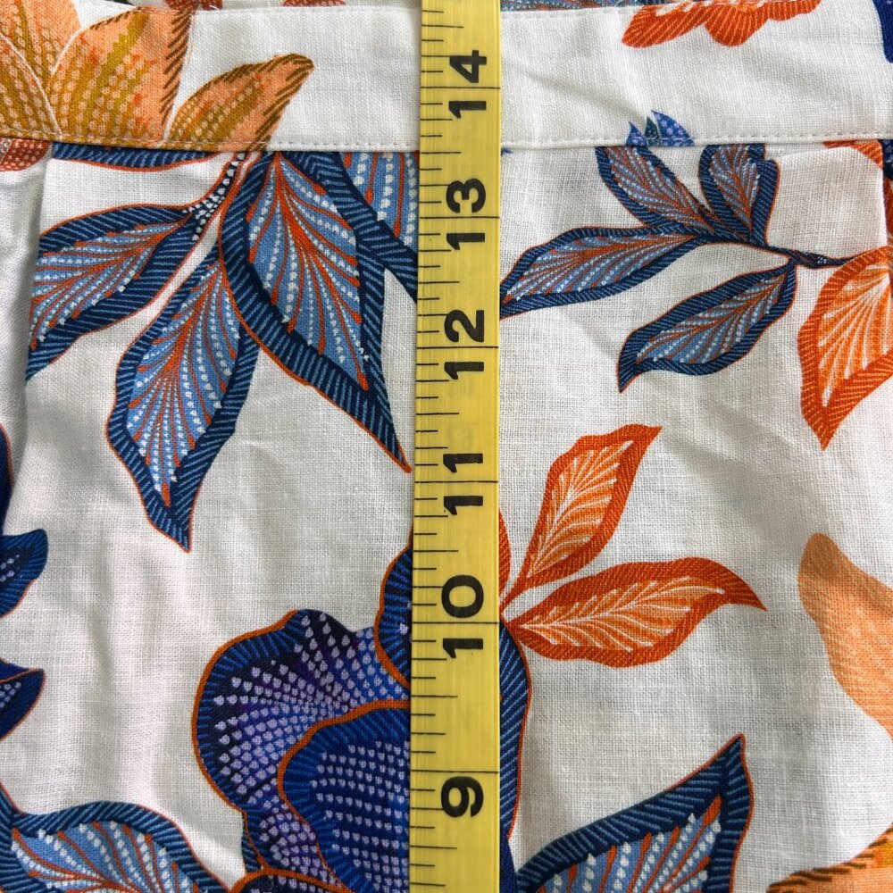 Farm Rio Yellow/Blue/White Lace Floral Romper size small NWT - Picture 14 of 15